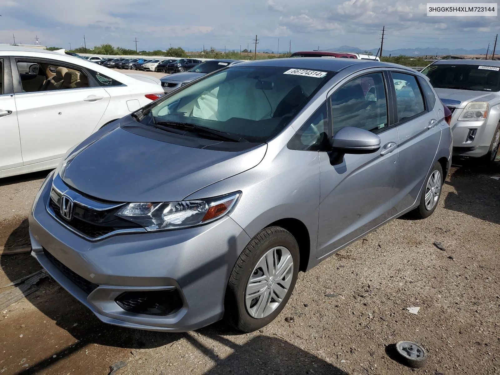 2020 Honda Fit Lx VIN: 3HGGK5H4XLM723144 Lot: 66724314