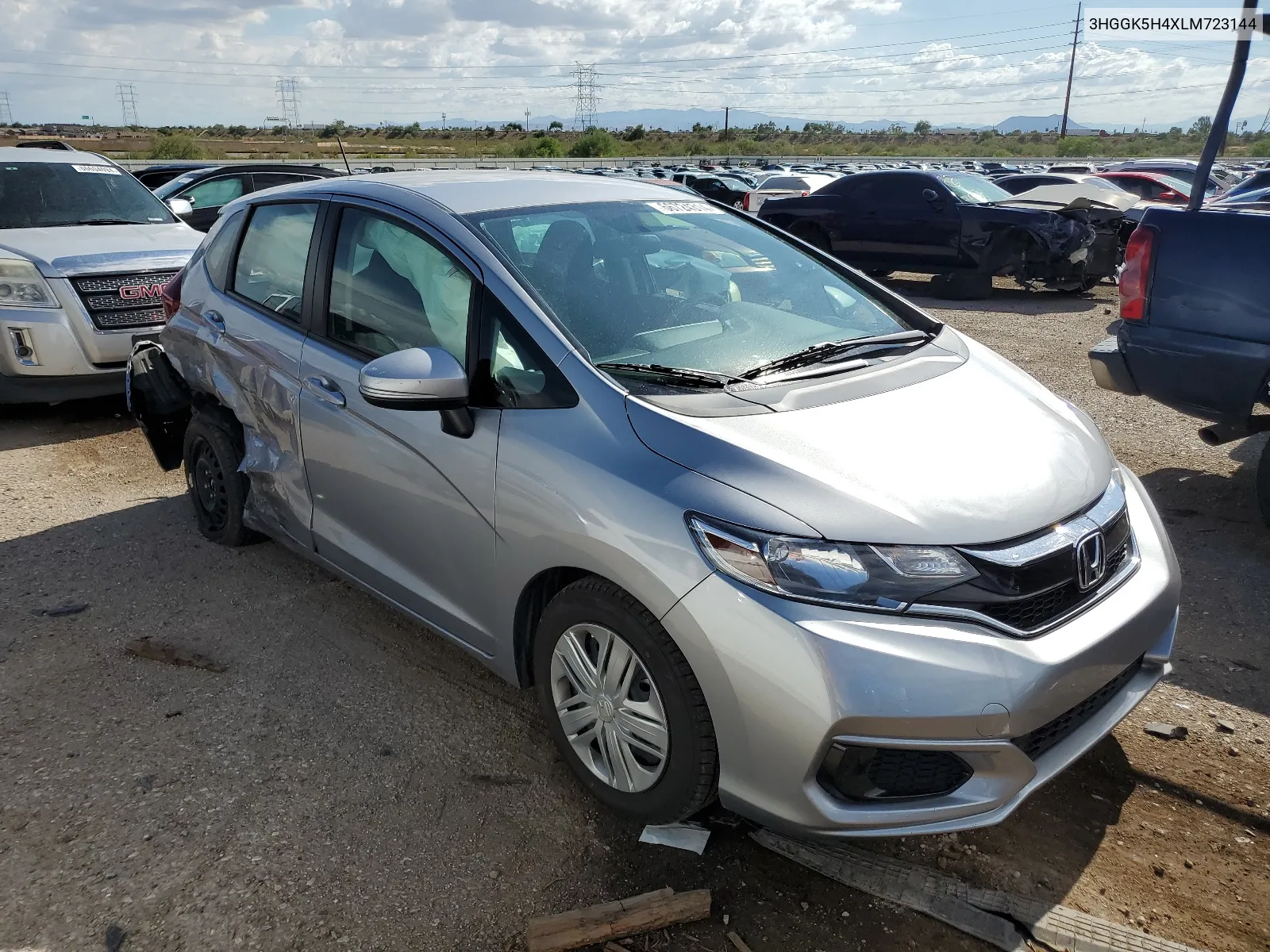 3HGGK5H4XLM723144 2020 Honda Fit Lx