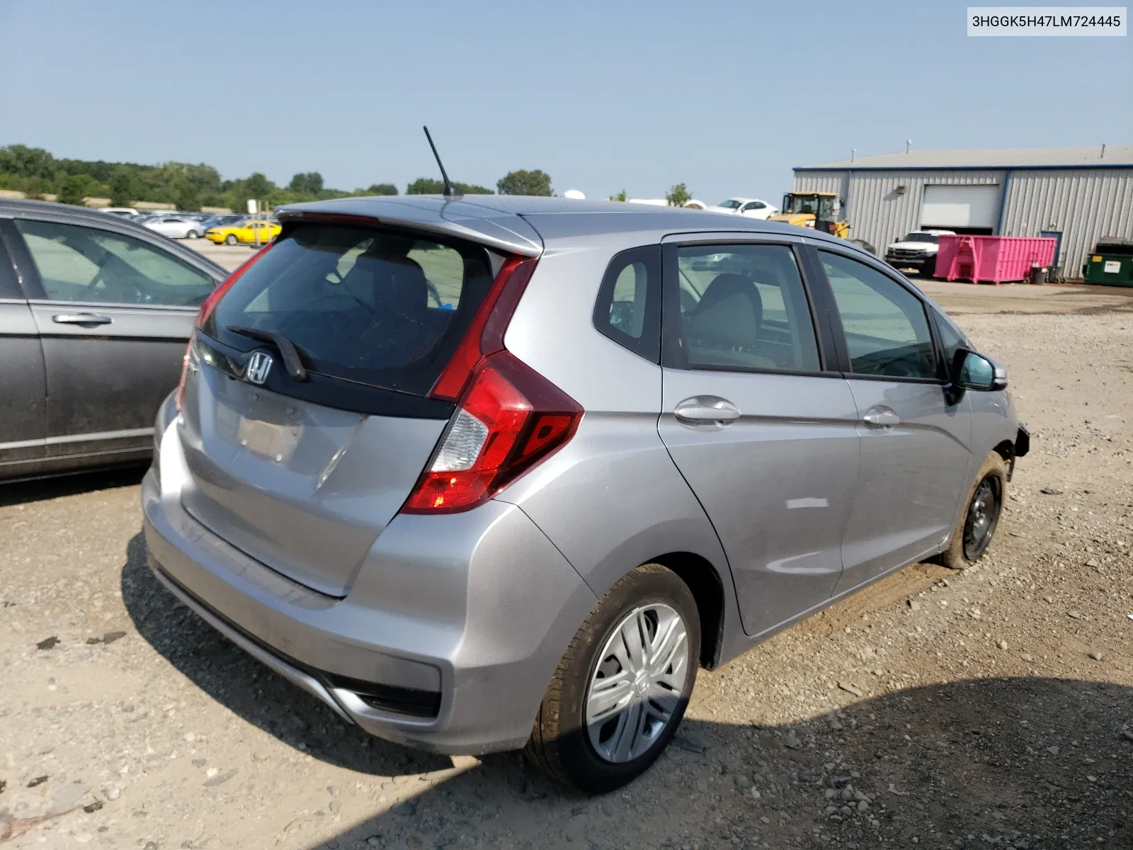 3HGGK5H47LM724445 2020 Honda Fit Lx