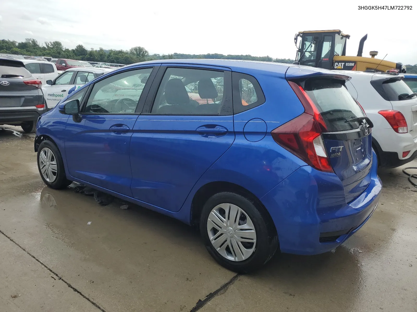 2020 Honda Fit Lx VIN: 3HGGK5H47LM722792 Lot: 67082194