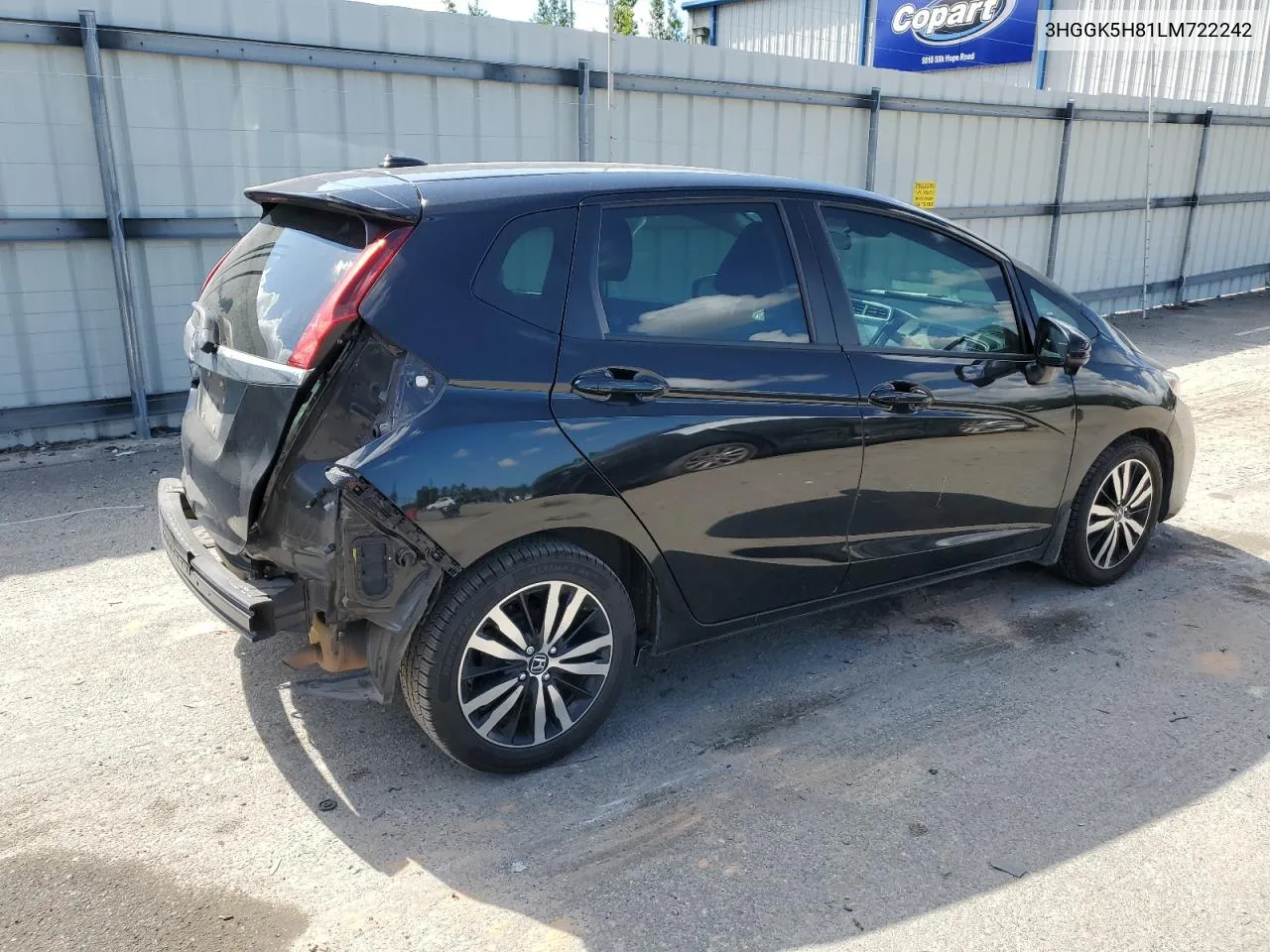 3HGGK5H81LM722242 2020 Honda Fit Ex