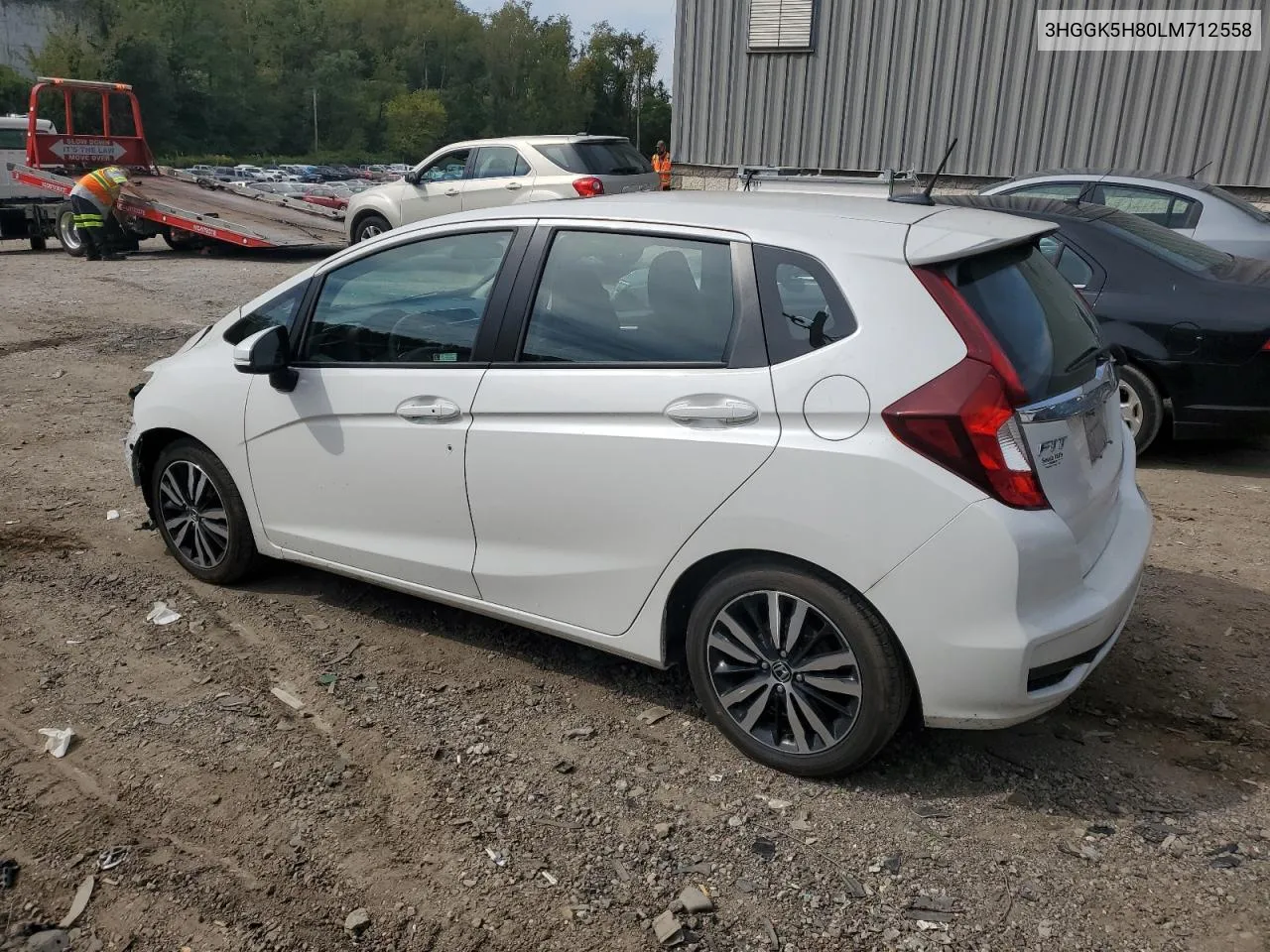 2020 Honda Fit Ex VIN: 3HGGK5H80LM712558 Lot: 71640664