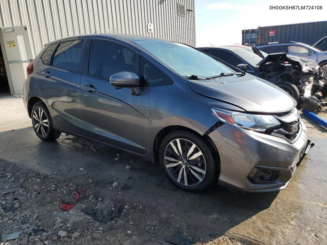 2020 Honda Fit Ex VIN: 3HGGK5H87LM724108 Lot: 71642824