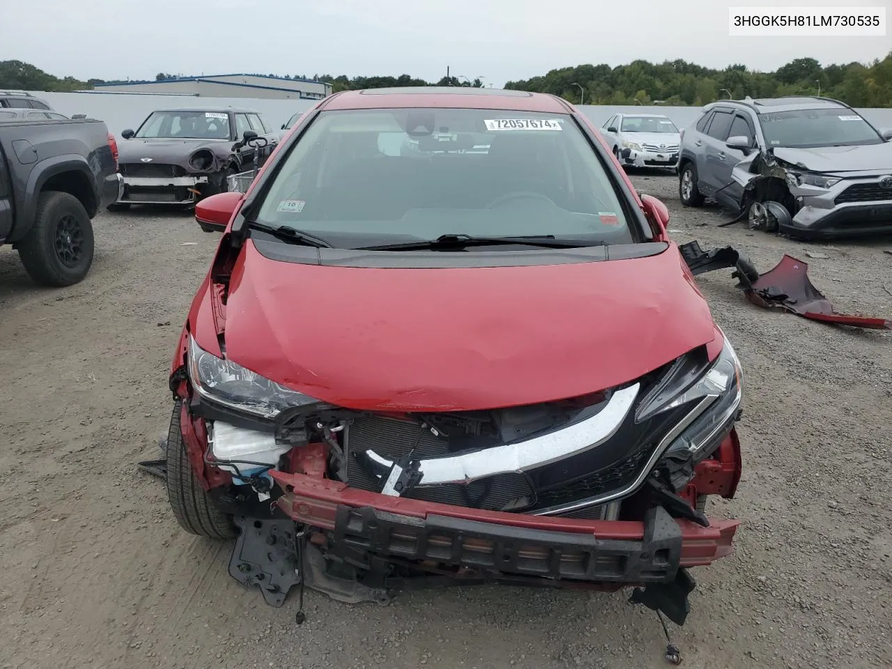 3HGGK5H81LM730535 2020 Honda Fit Ex