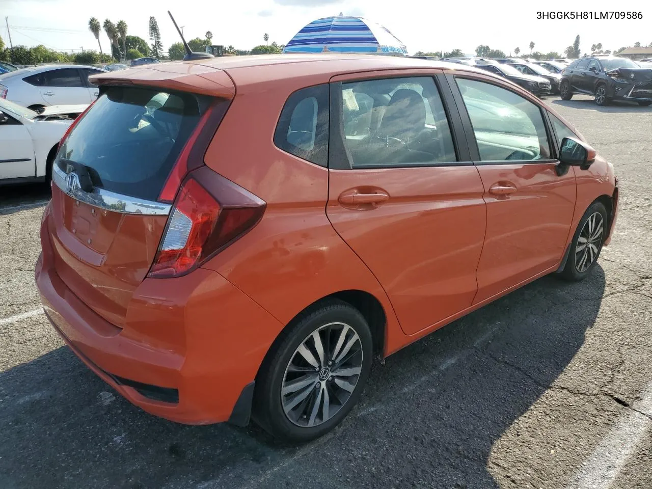 3HGGK5H81LM709586 2020 Honda Fit Ex