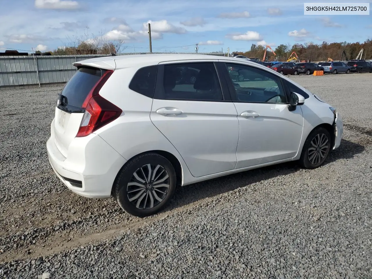 3HGGK5H42LM725700 2020 Honda Fit Lx