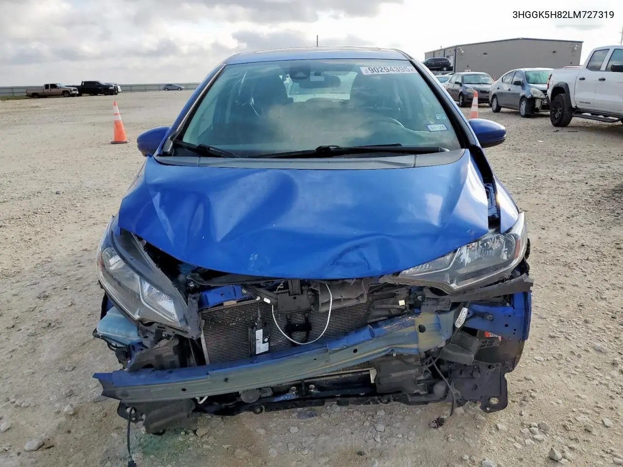 3HGGK5H82LM727319 2020 Honda Fit Ex