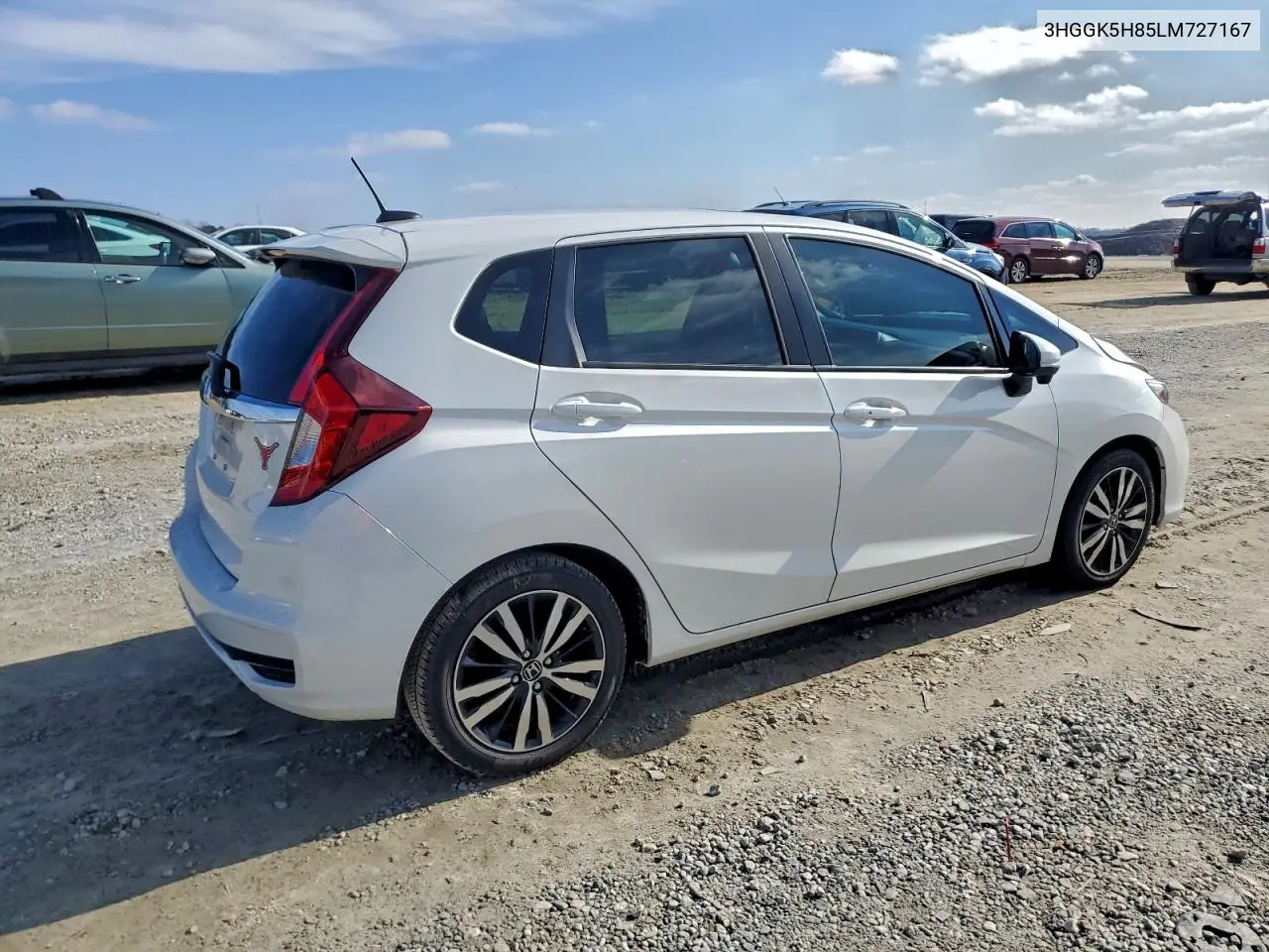 3HGGK5H85LM727167 2020 Honda Fit Ex
