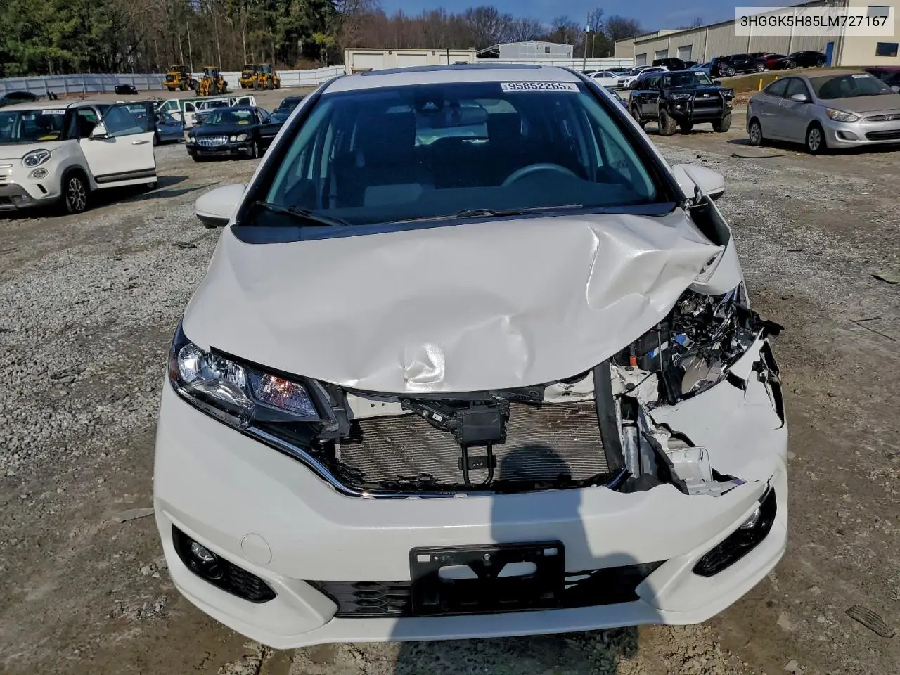 3HGGK5H85LM727167 2020 Honda Fit Ex