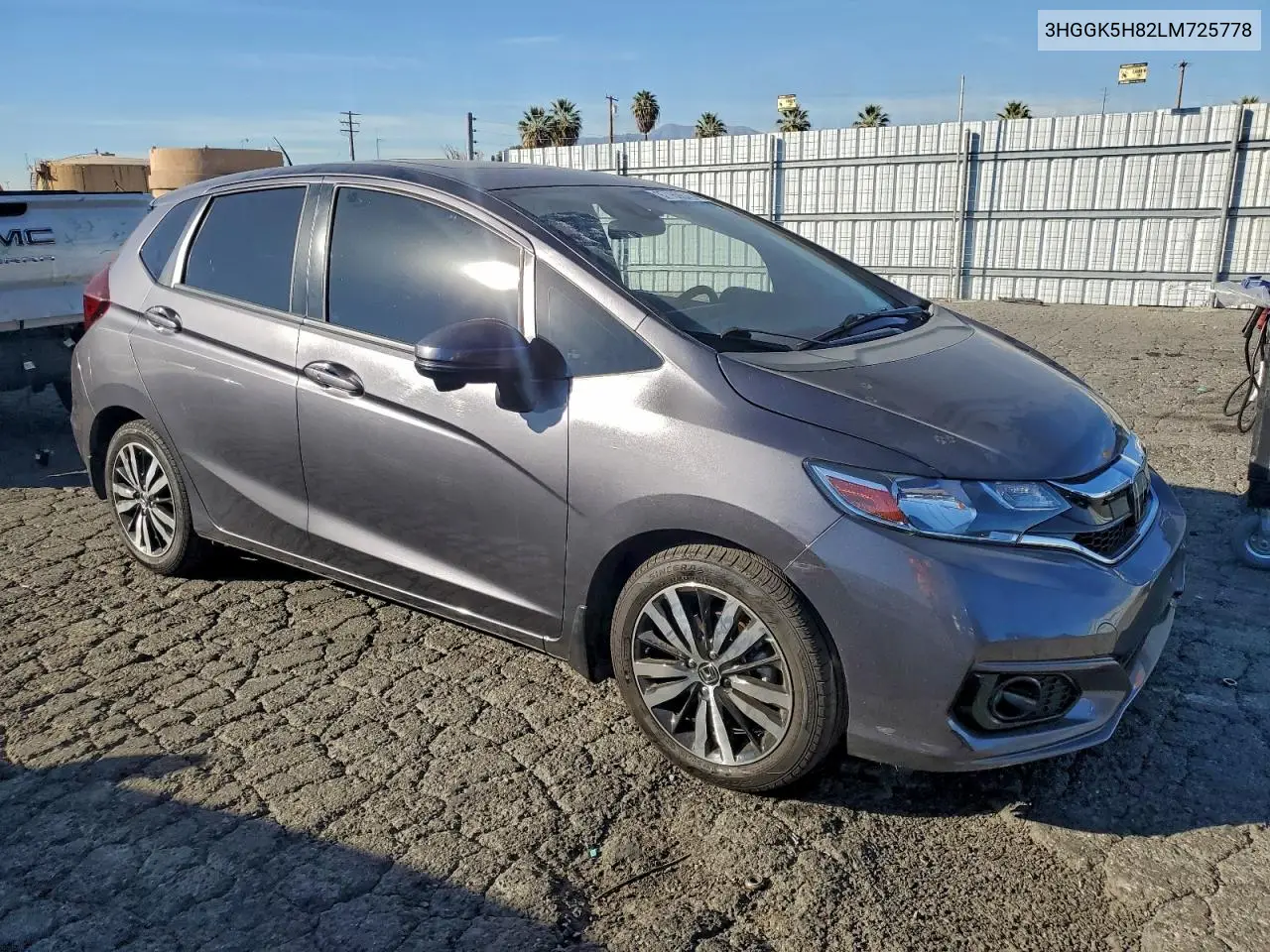 3HGGK5H82LM725778 2020 Honda Fit Ex