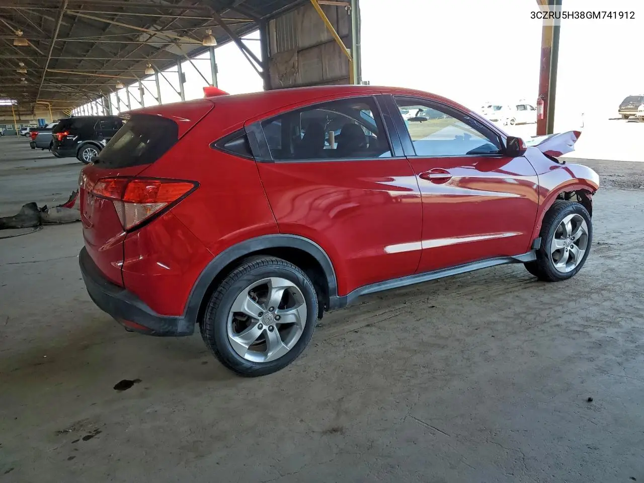 3CZRU5H38GM741912 2015 Honda Hr-V Lx