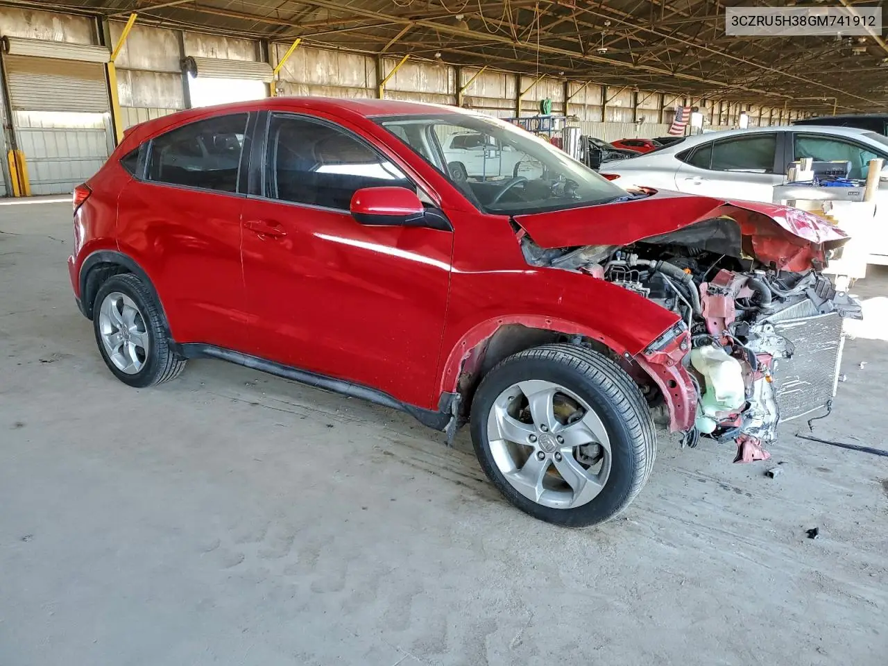 3CZRU5H38GM741912 2015 Honda Hr-V Lx