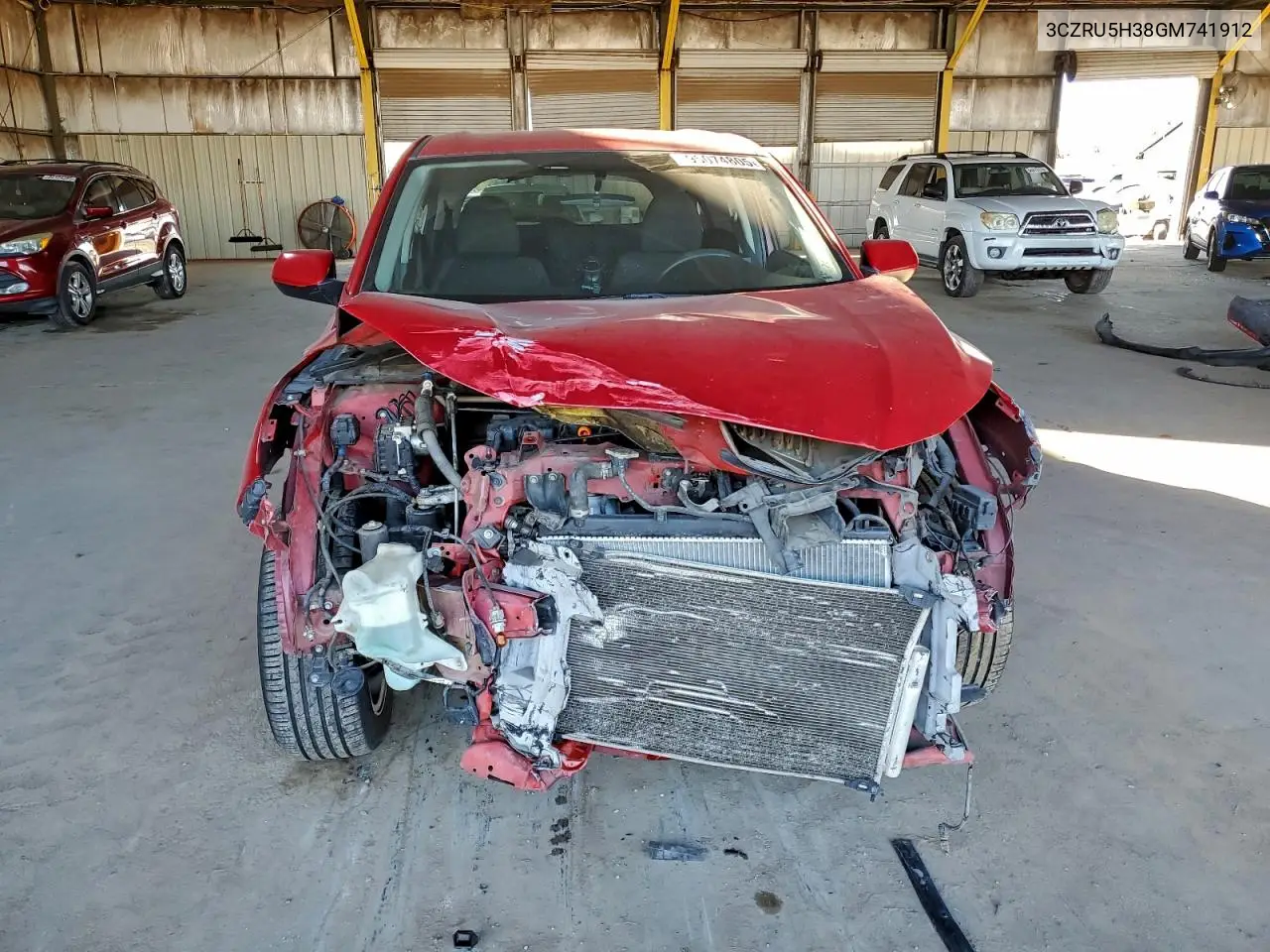 3CZRU5H38GM741912 2015 Honda Hr-V Lx