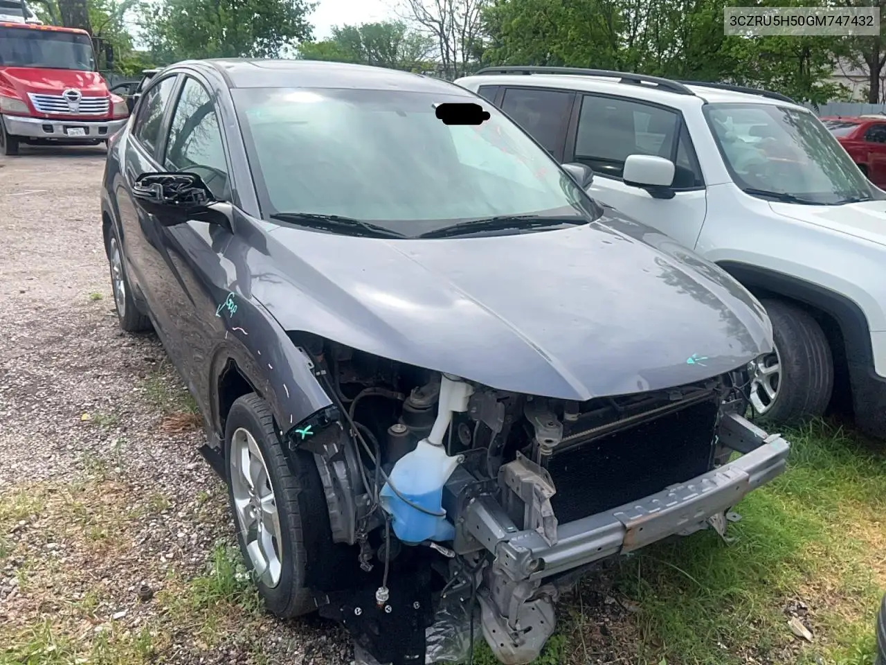 3CZRU5H50GM747432 2016 Honda Hr-V Ex
