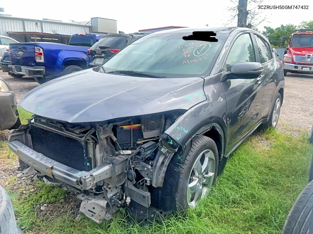 3CZRU5H50GM747432 2016 Honda Hr-V Ex