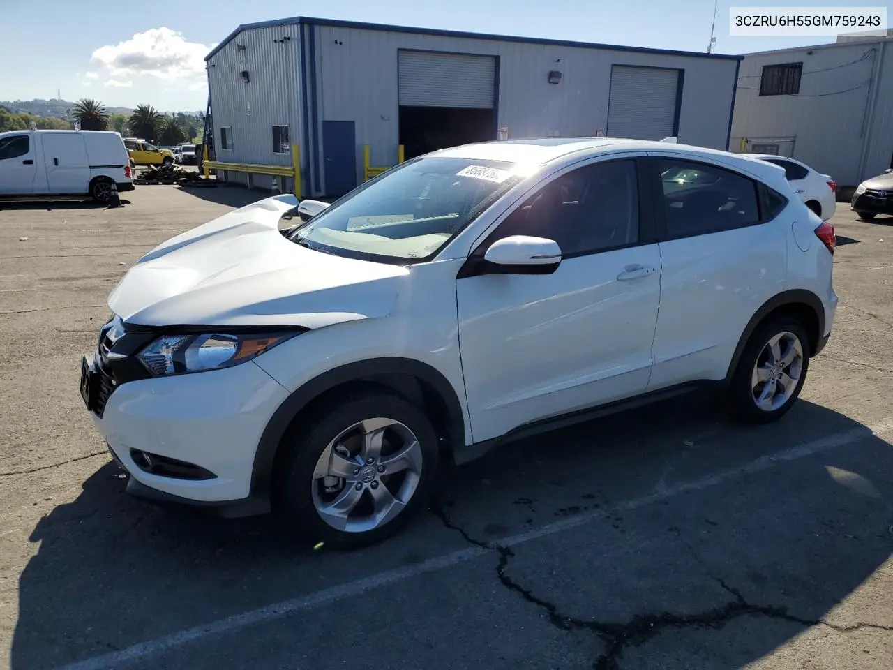 3CZRU6H55GM759243 2016 Honda Hr-V Ex