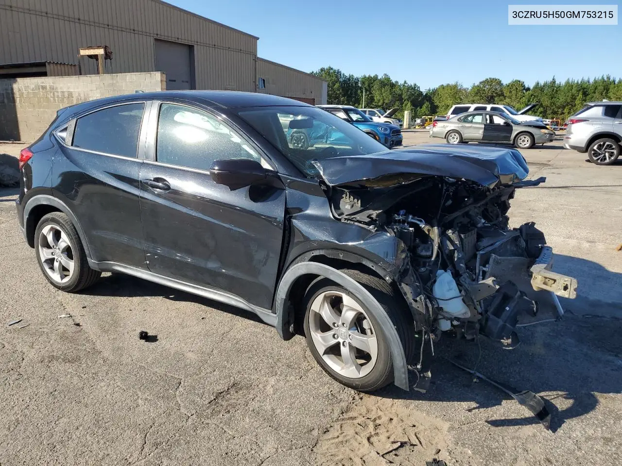 3CZRU5H50GM753215 2016 Honda Hr-V Ex