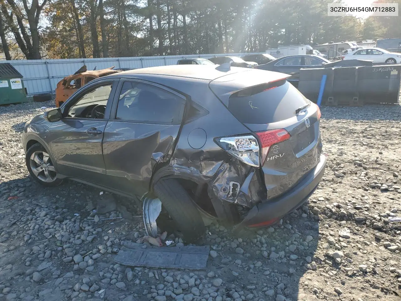 3CZRU6H54GM712883 2016 Honda Hr-V Ex