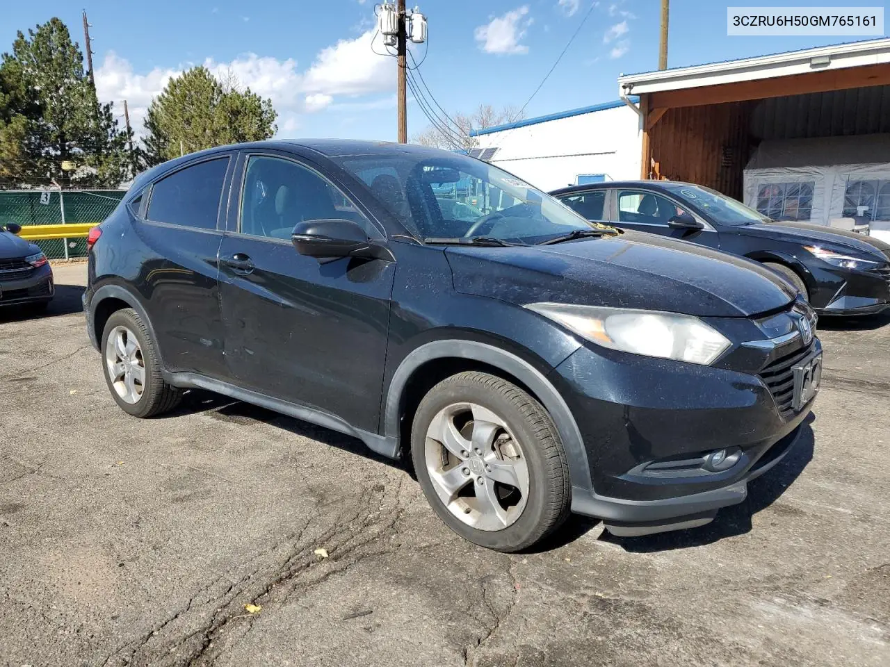 3CZRU6H50GM765161 2016 Honda Hr-V Ex