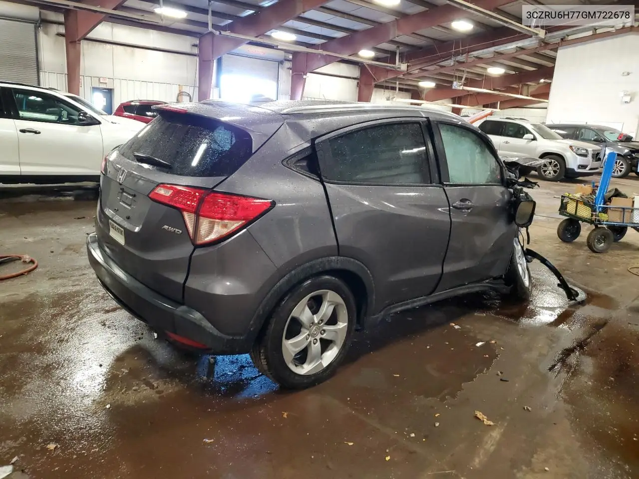 3CZRU6H77GM722678 2016 Honda Hr-V Exl