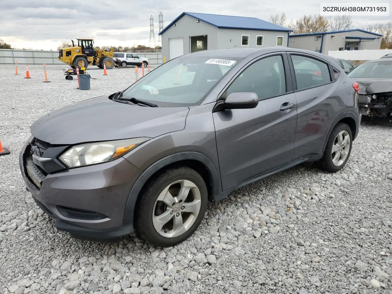 3CZRU6H38GM731953 2016 Honda Hr-V Lx