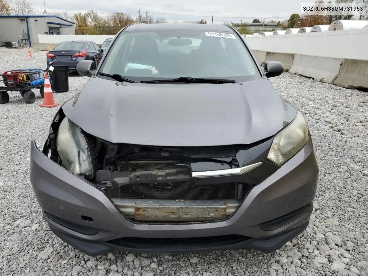 3CZRU6H38GM731953 2016 Honda Hr-V Lx