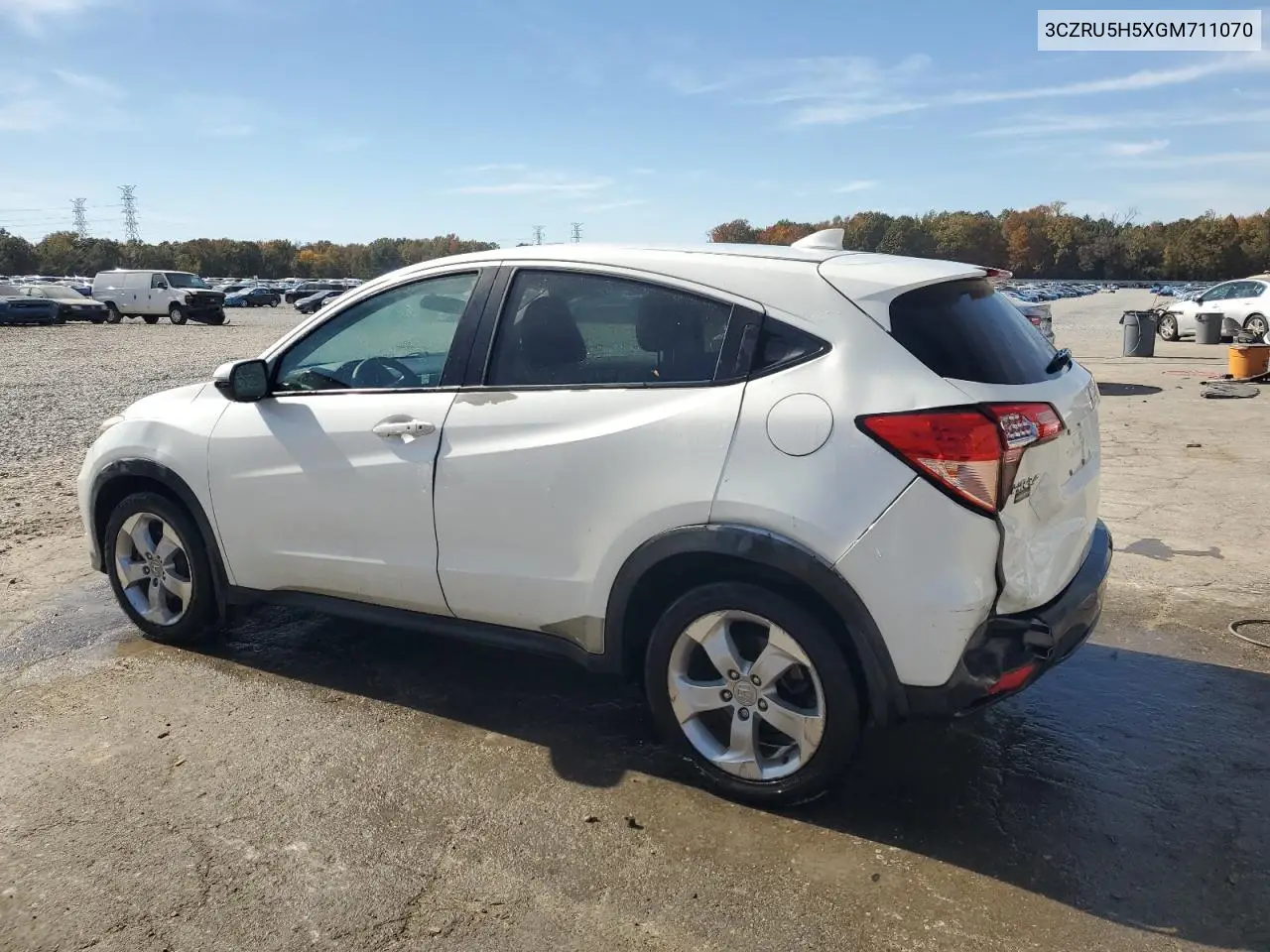 3CZRU5H5XGM711070 2016 Honda Hr-V Ex