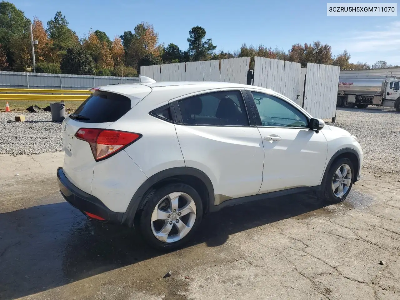 3CZRU5H5XGM711070 2016 Honda Hr-V Ex