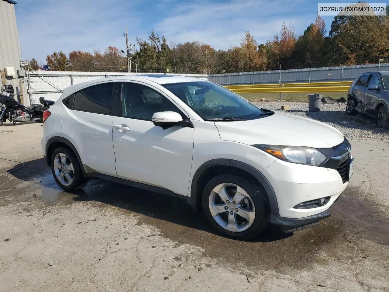 3CZRU5H5XGM711070 2016 Honda Hr-V Ex