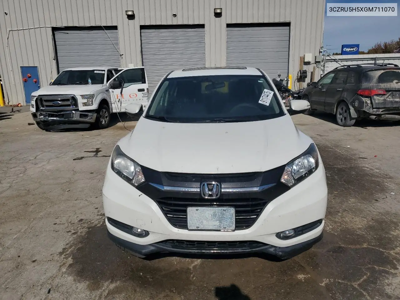 3CZRU5H5XGM711070 2016 Honda Hr-V Ex