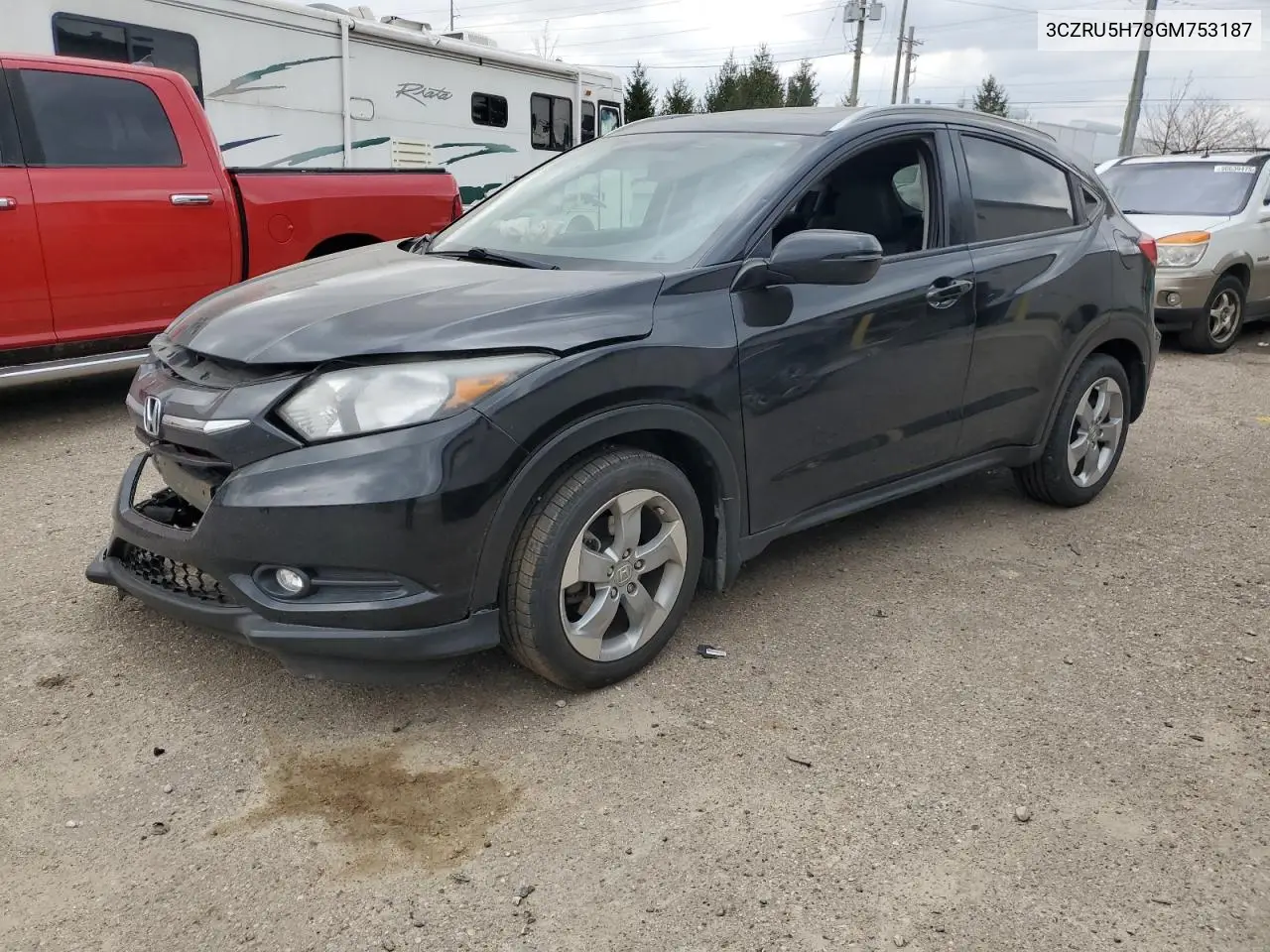 3CZRU5H78GM753187 2016 Honda Hr-V Exl