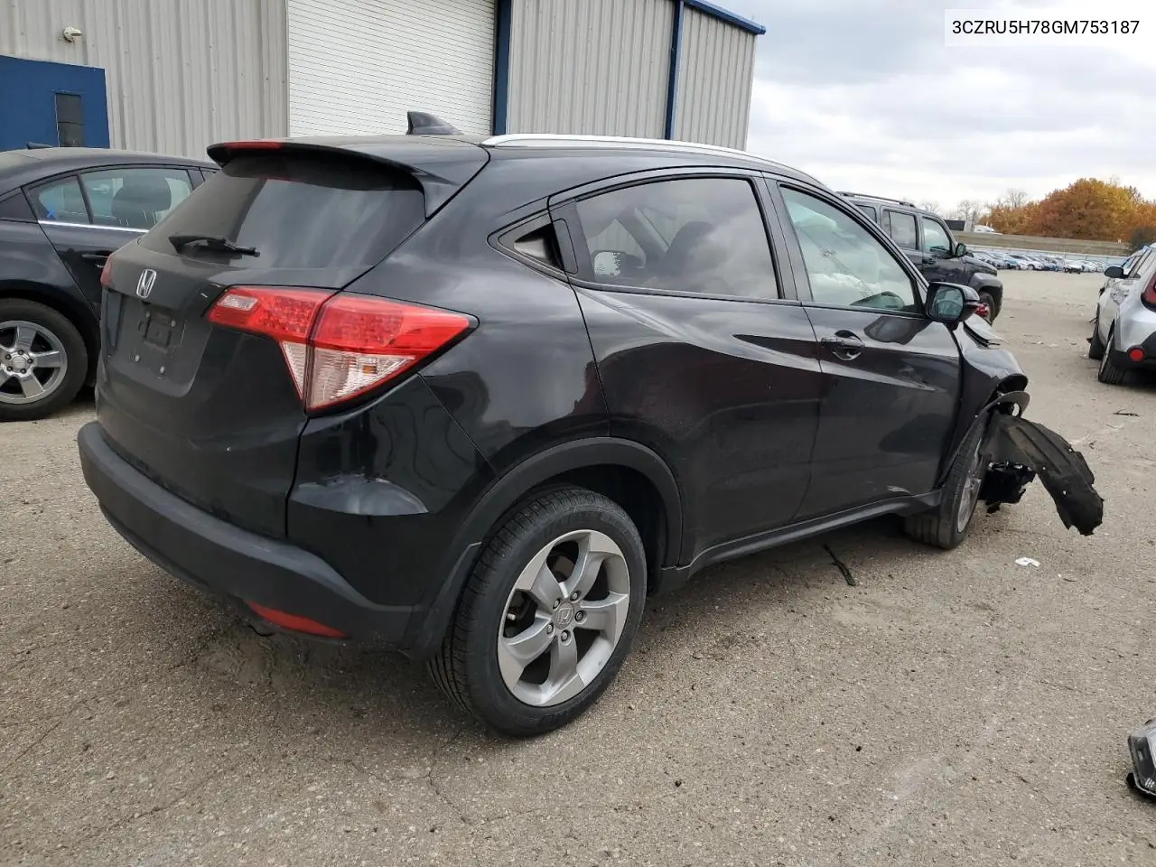 3CZRU5H78GM753187 2016 Honda Hr-V Exl