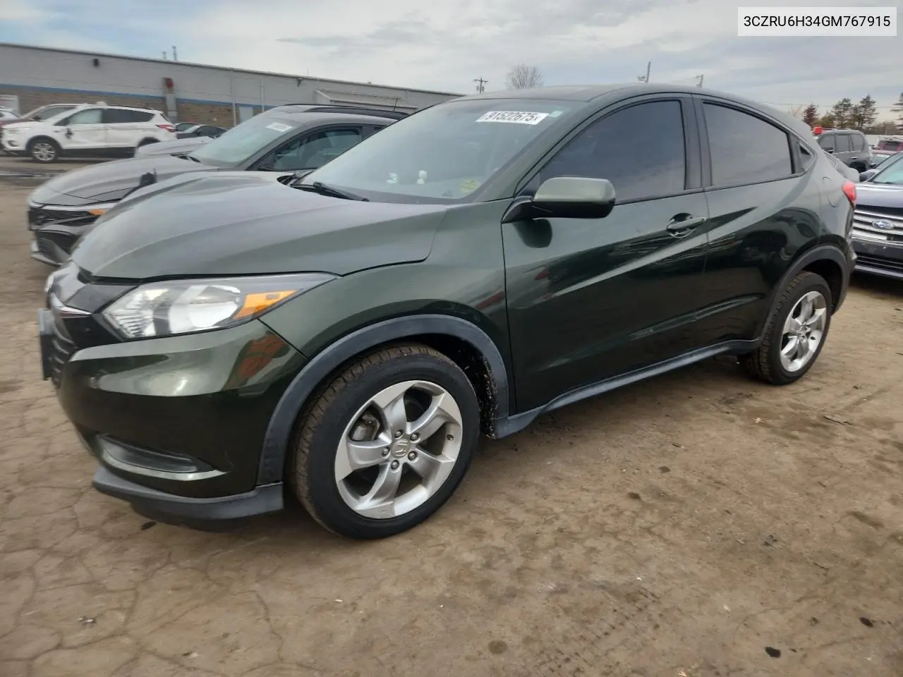 3CZRU6H34GM767915 2016 Honda Hr-V Lx