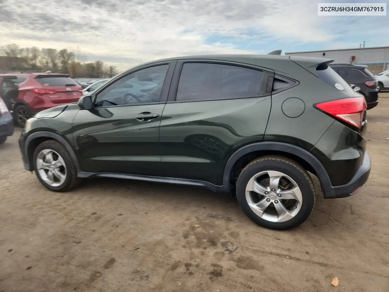 3CZRU6H34GM767915 2016 Honda Hr-V Lx
