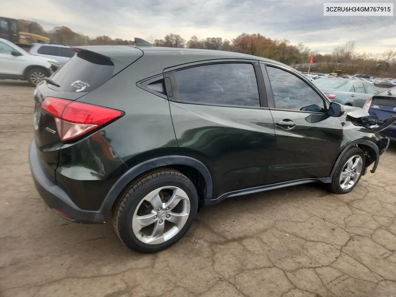 3CZRU6H34GM767915 2016 Honda Hr-V Lx