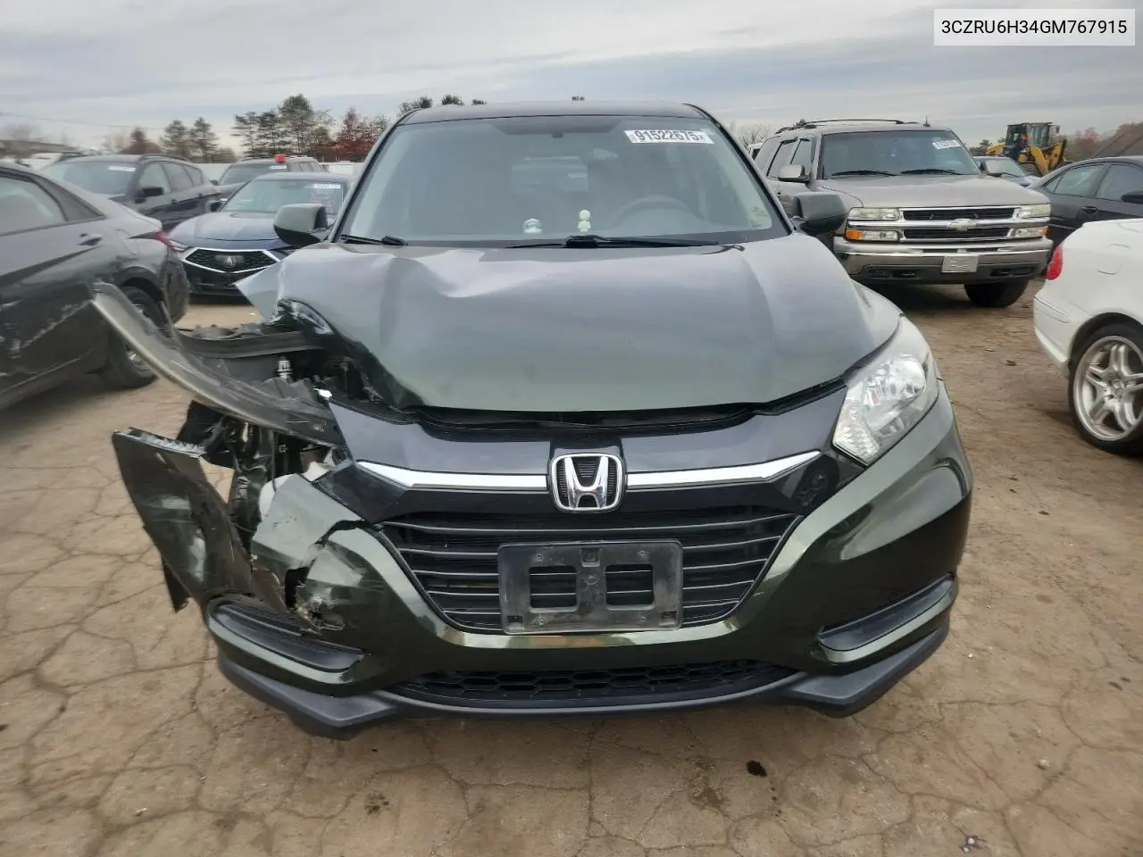 3CZRU6H34GM767915 2016 Honda Hr-V Lx