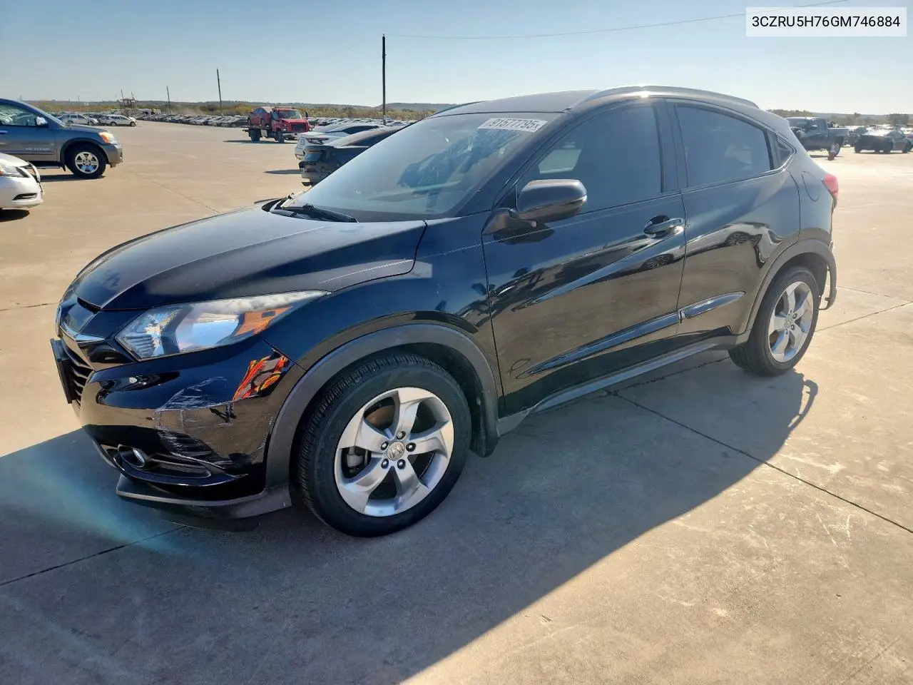 3CZRU5H76GM746884 2016 Honda Hr-V Exl
