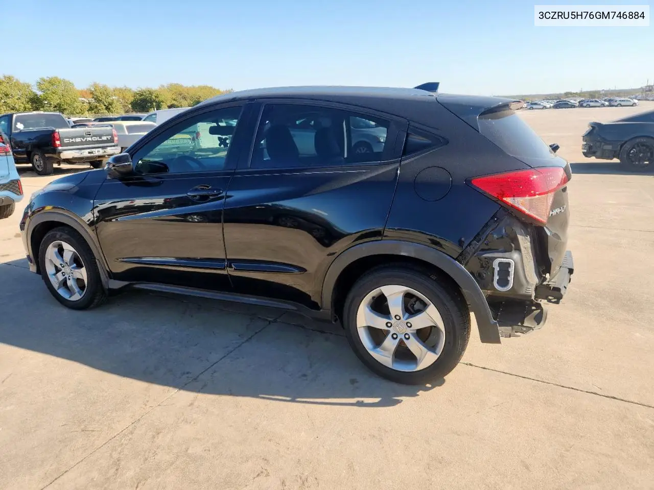 3CZRU5H76GM746884 2016 Honda Hr-V Exl