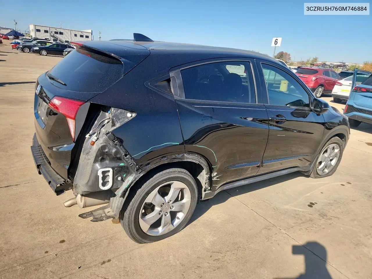 3CZRU5H76GM746884 2016 Honda Hr-V Exl