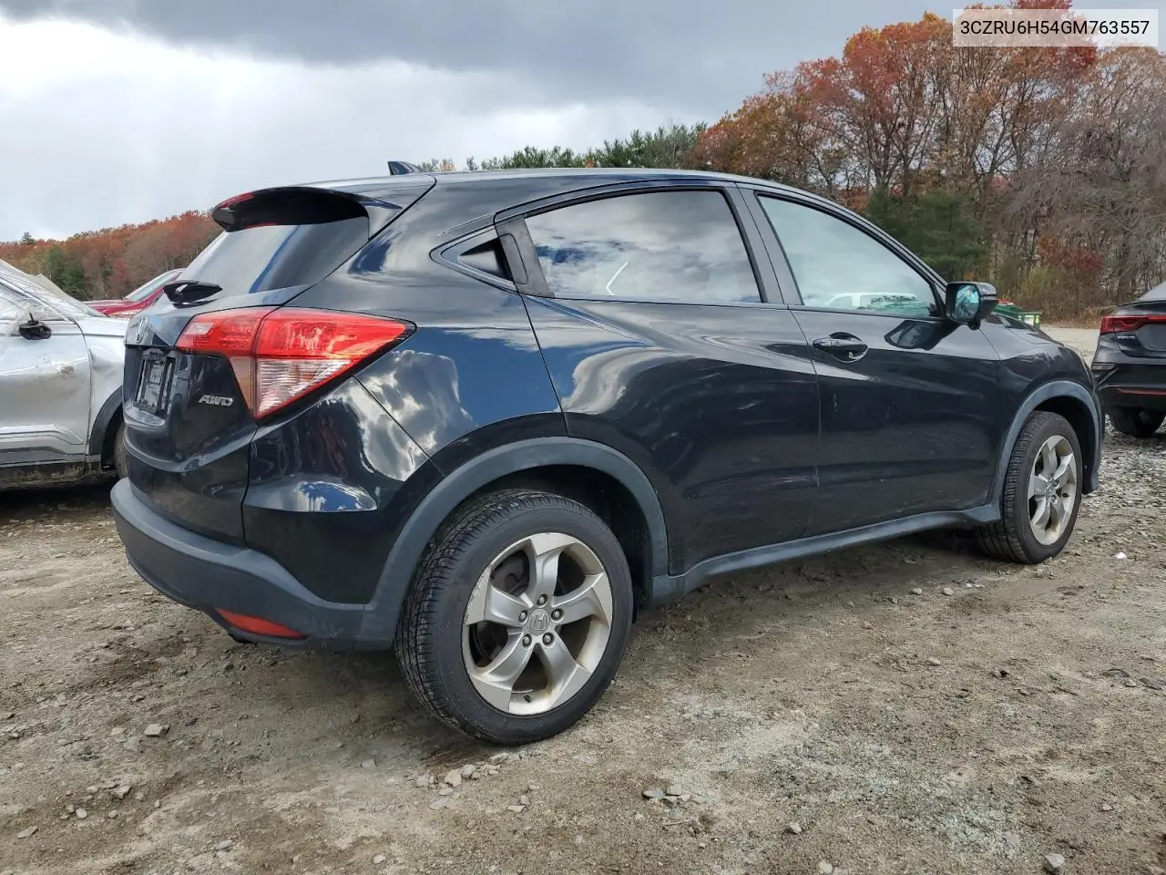 3CZRU6H54GM763557 2016 Honda Hr-V Ex