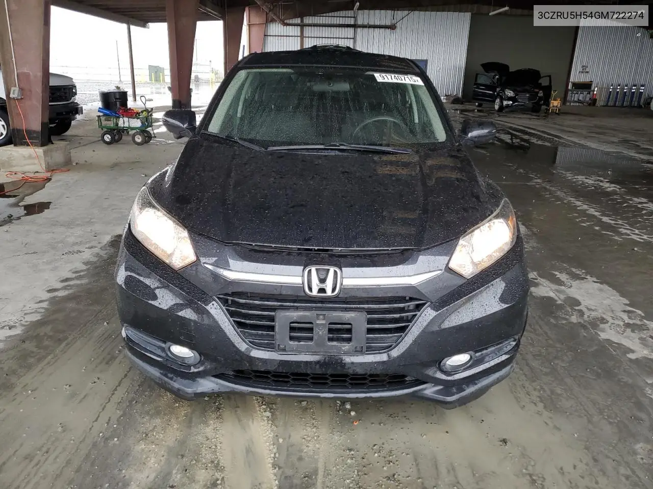 3CZRU5H54GM722274 2016 Honda Hr-V Ex
