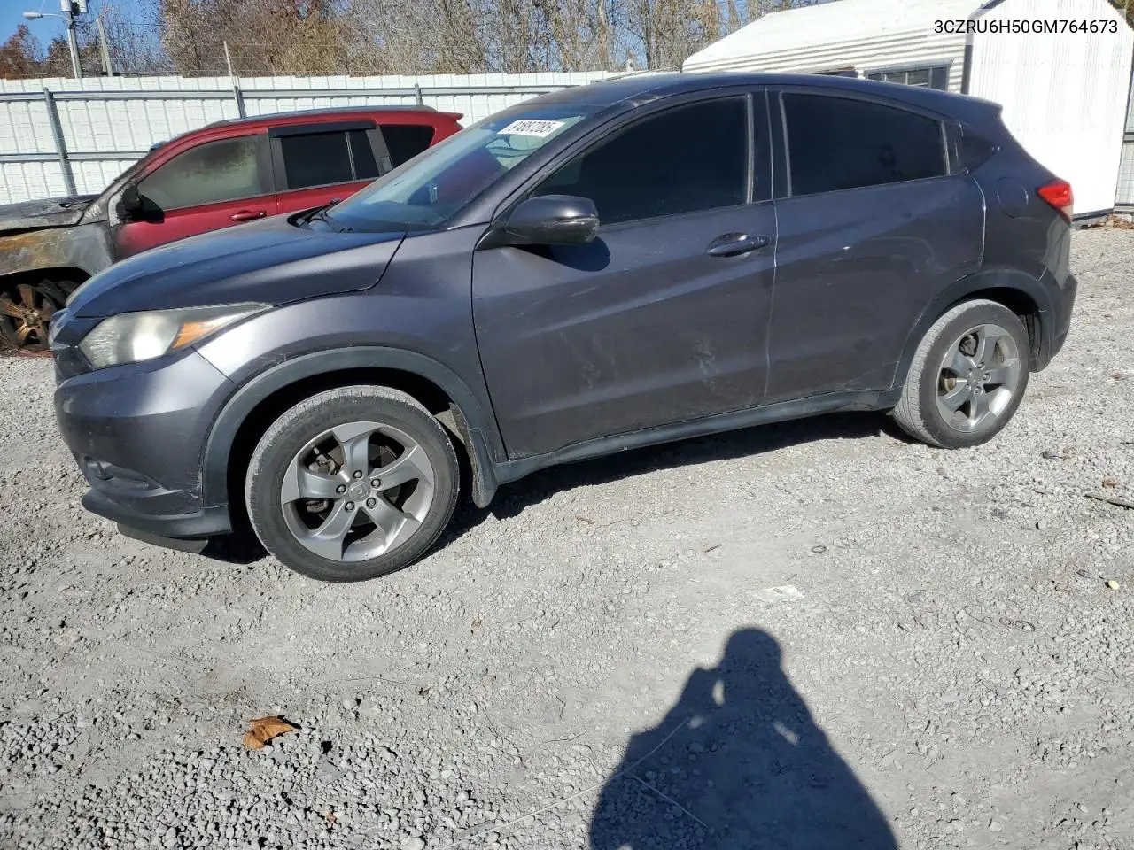 3CZRU6H50GM764673 2016 Honda Hr-V Ex