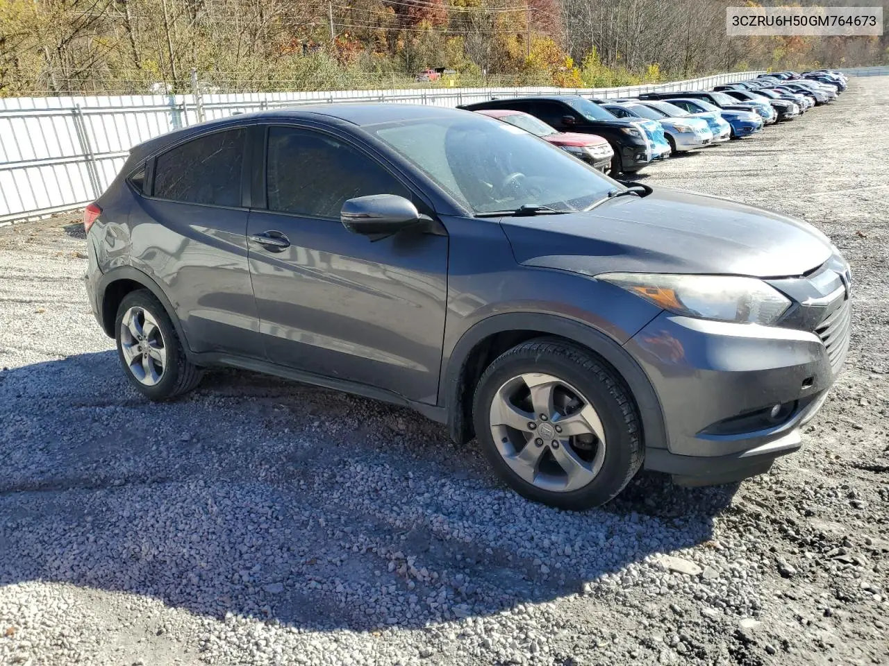 3CZRU6H50GM764673 2016 Honda Hr-V Ex