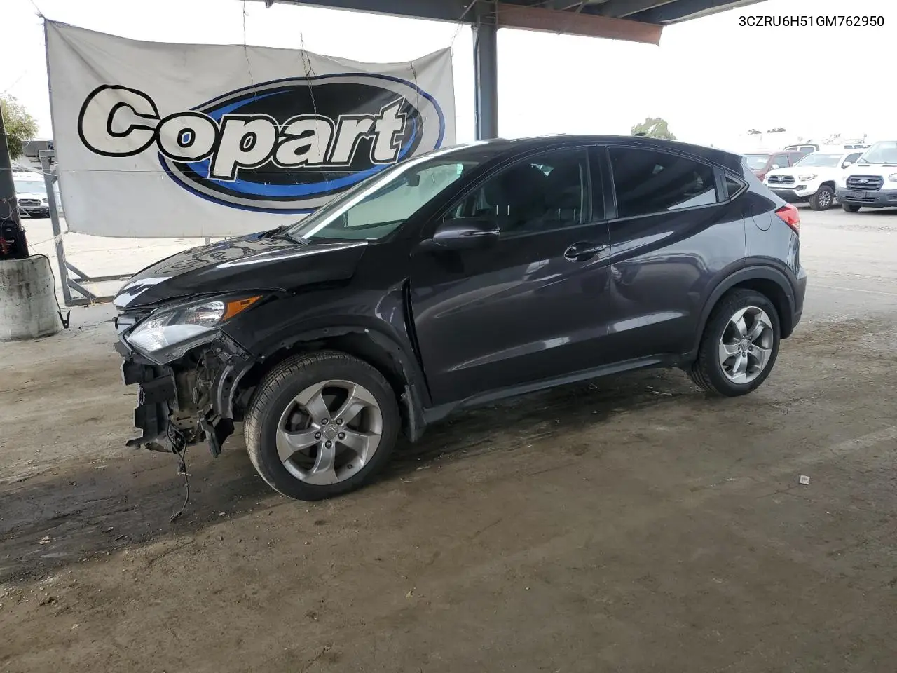 3CZRU6H51GM762950 2016 Honda Hr-V Ex