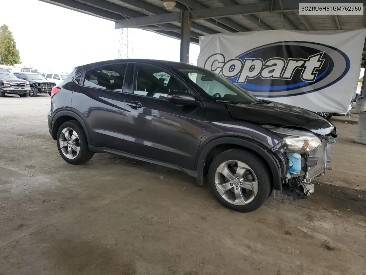 3CZRU6H51GM762950 2016 Honda Hr-V Ex