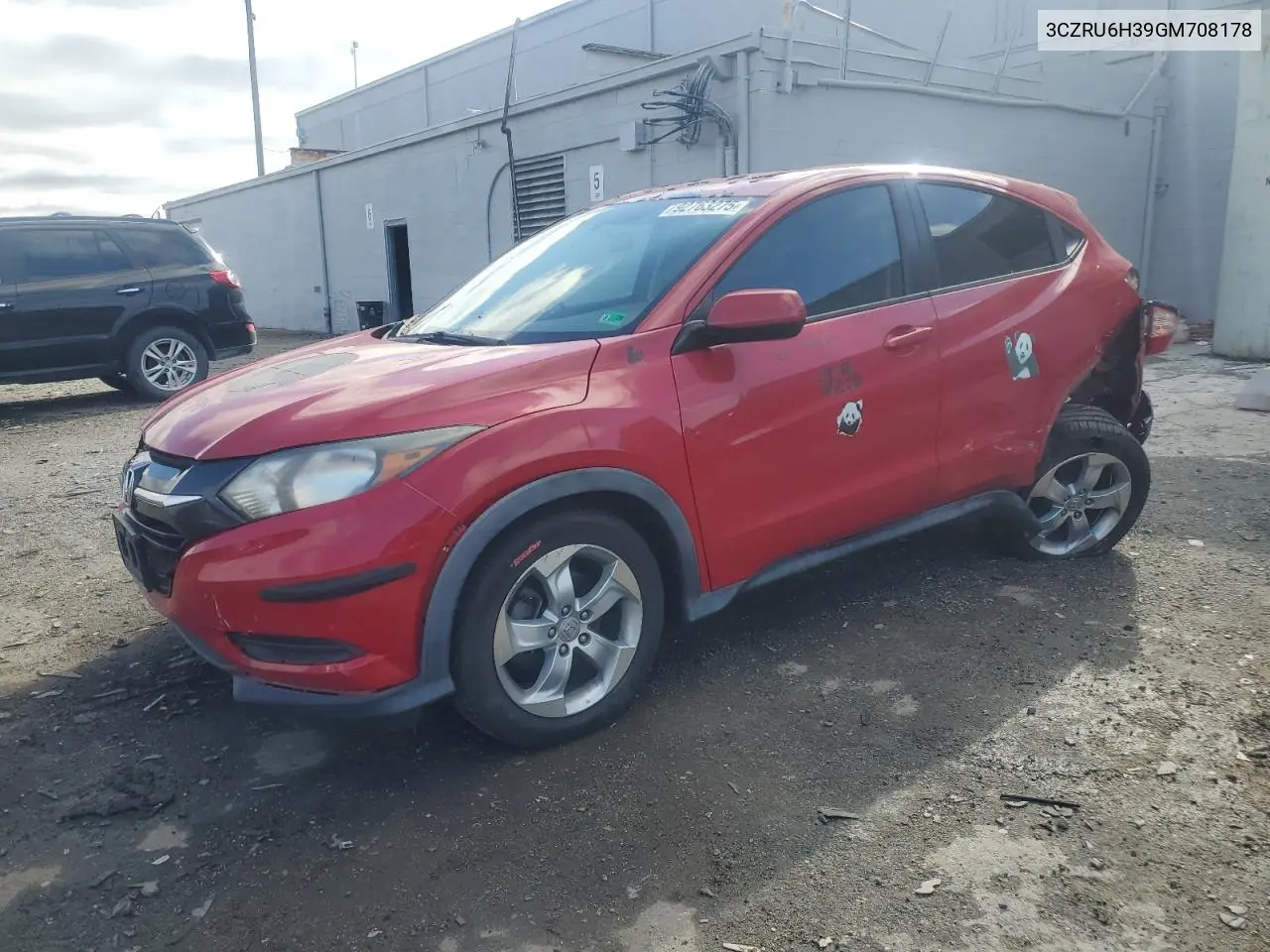 3CZRU6H39GM708178 2016 Honda Hr-V Lx