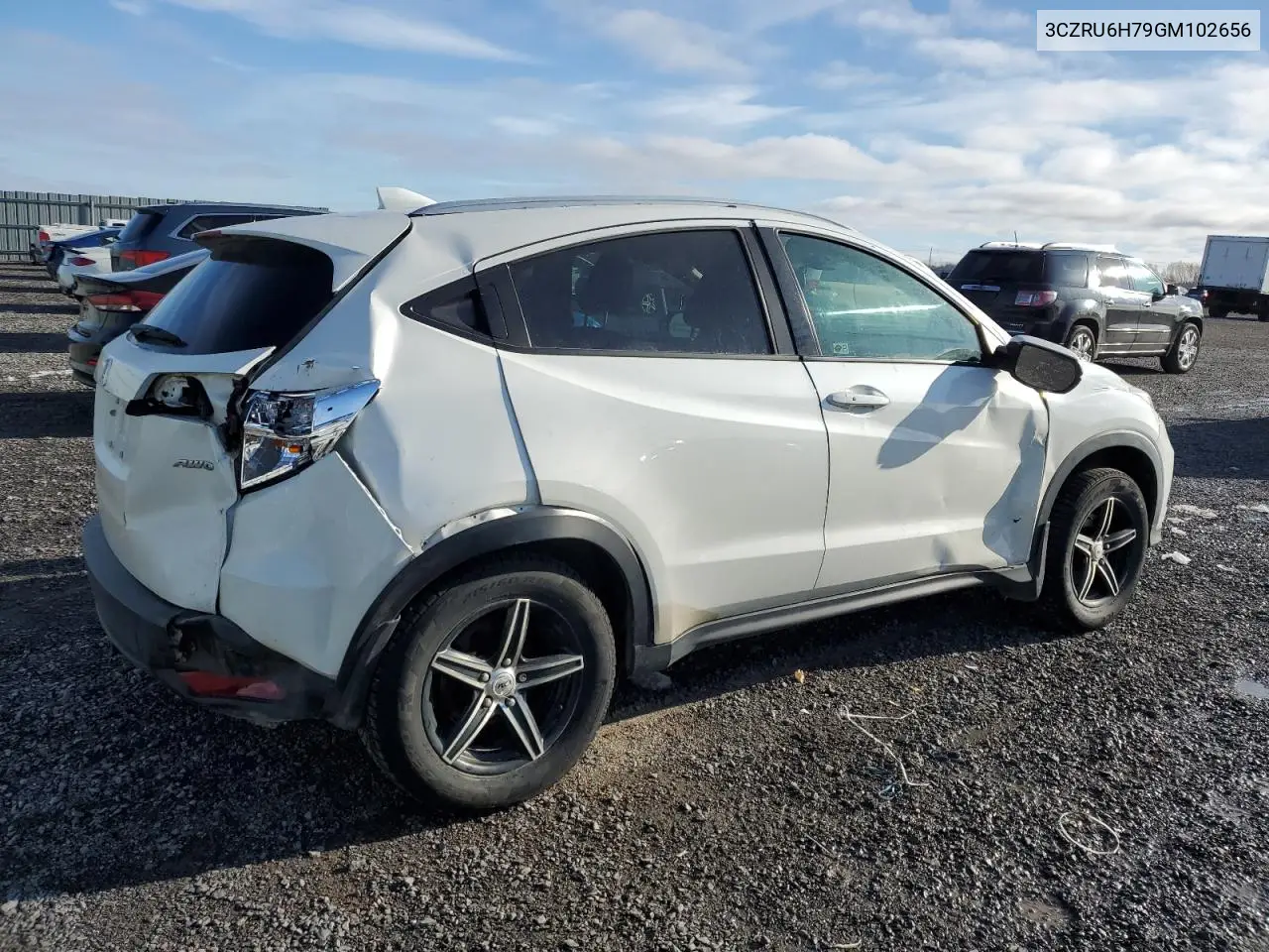 3CZRU6H79GM102656 2016 Honda Hr-V Exl