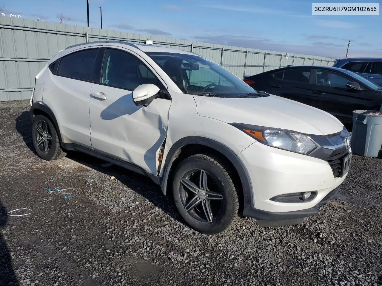 3CZRU6H79GM102656 2016 Honda Hr-V Exl