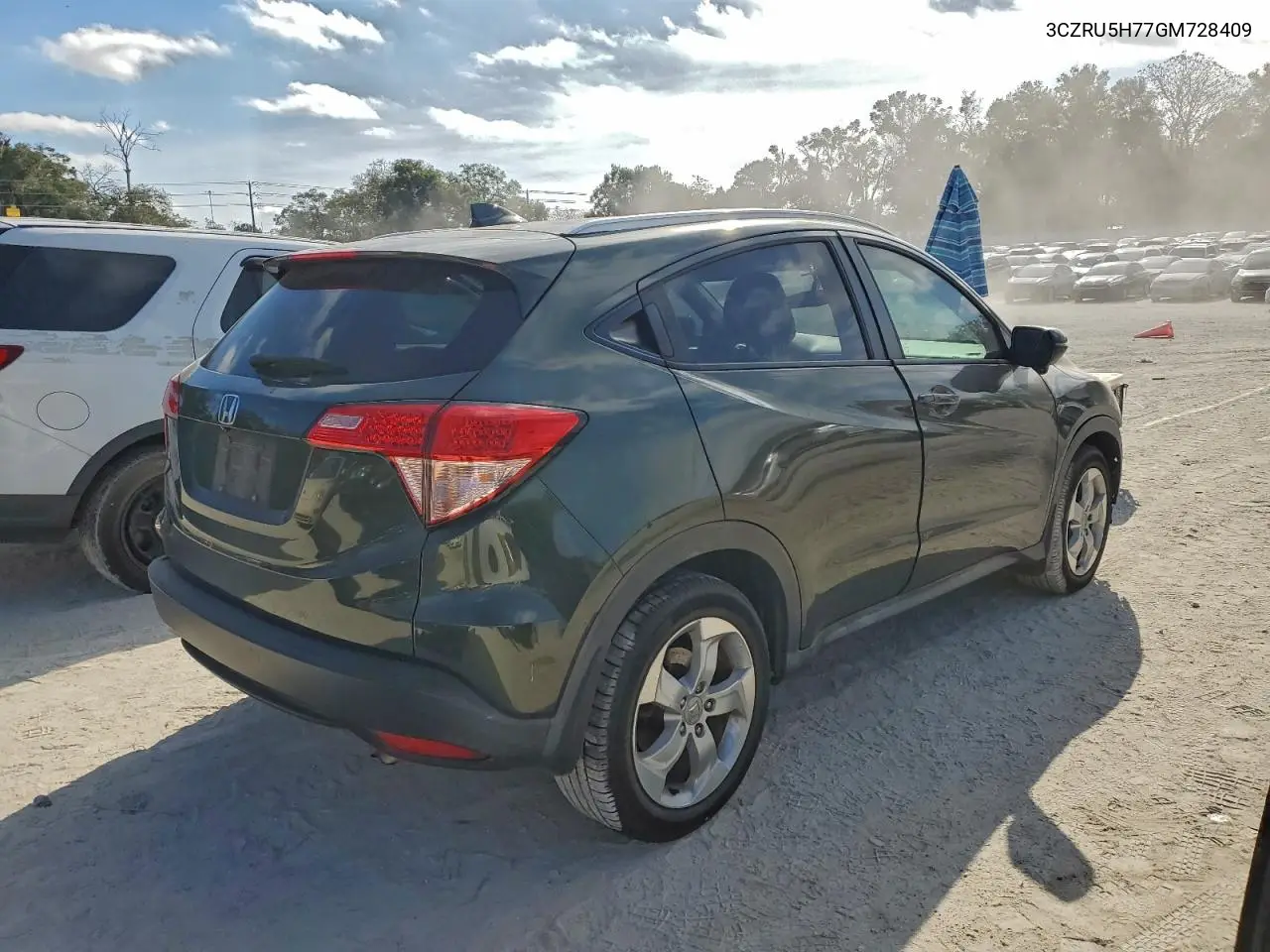 3CZRU5H77GM728409 2016 Honda Hr-V Exl