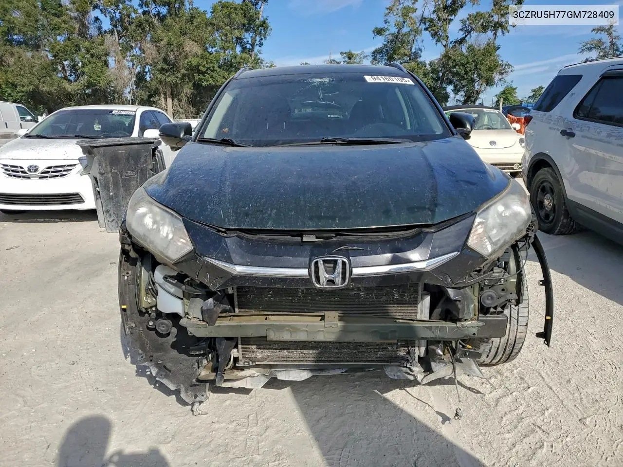 3CZRU5H77GM728409 2016 Honda Hr-V Exl